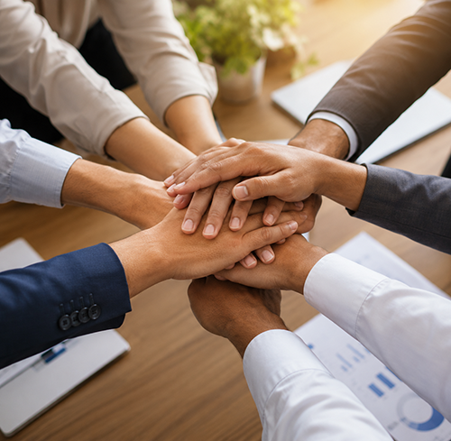 collaboration, trust, and teamwork are at the heart of our commitment to excellence and student success