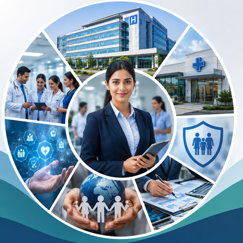 Hospital Administration vs Healthcare Management Healthcare management professional coordinating hospital operations and healthcare services